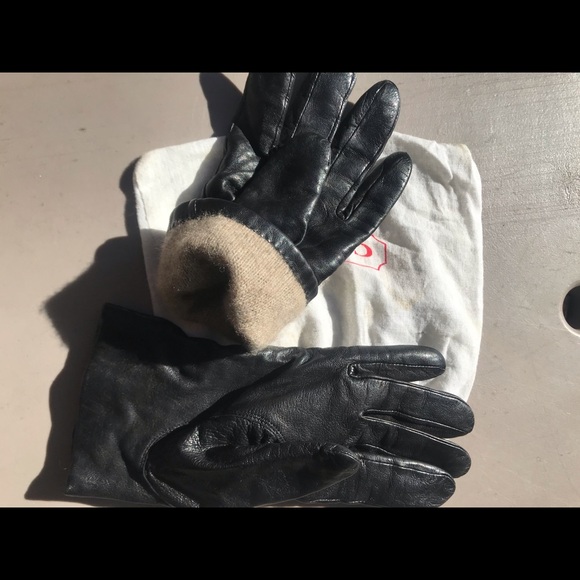 Coach leather gloves - Picture 3 of 5